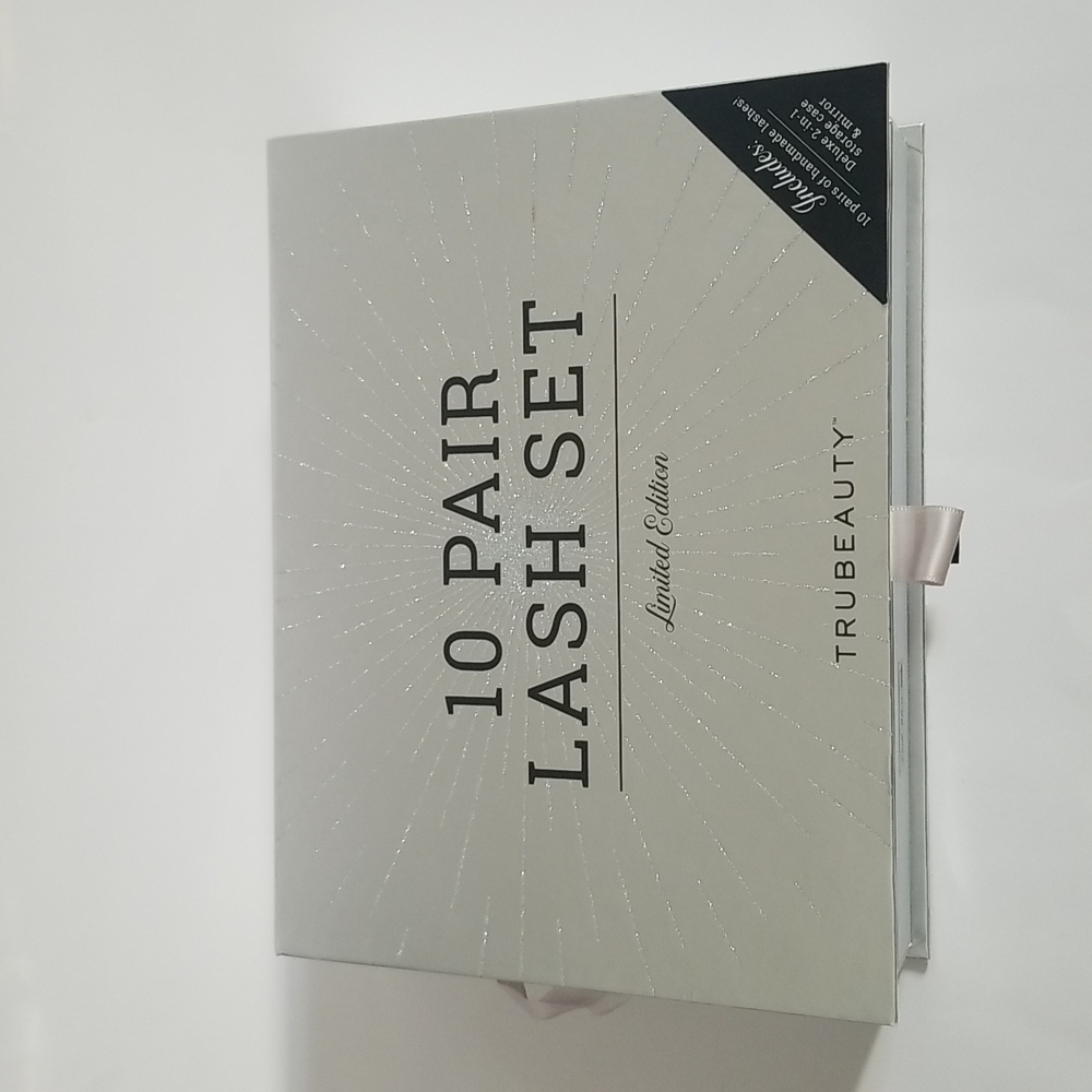 Tru Beauty make-up handmade eyelash set 10 pairs